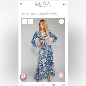 RESA Noelle cut out dress
